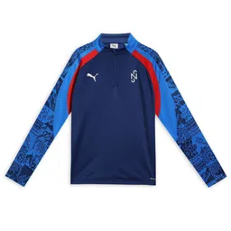 Puma Neymar Jr Playmaker Kids Printed Quarter Zip T-Shirt-image-23