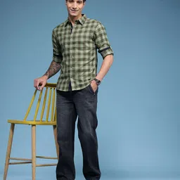 HERE&NOW Checked Casual Shirt image 5