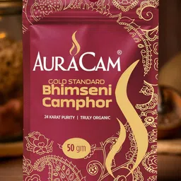 AuraCam 5-Pcs White Camphor Pooja Essentials- 50 gm Each image 3