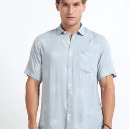 MARTIN SMITH Men Comfort Printed Casual Shirt image 4