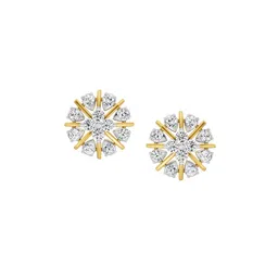 Sparkles Lab Grown Diamond 0.87 Carat Round Fashion Stud Earrings for Women-picture-15