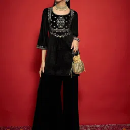 Shae by SASSAFRAS Women Flared Ethnic Palazzos image 5