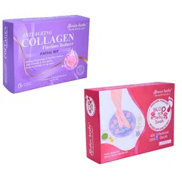 Mexico herbs Set Of 2 Glop Pop & Collagen Facial Kit For Skin Nourishing - 60 g Each-picture-37