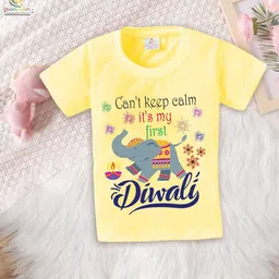 Babywish Kids Typography Printed T-shirt-image-29