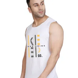 Slowloris Men Pack Of 2 Printed Cotton Innervest image 2