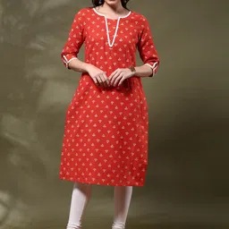Anouk Women Ethnic Motifs Printed Kurta image 5