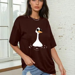 CORSICA Women Printed Extended Sleeves Pockets T-shirt-image-1