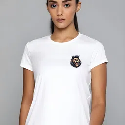 SZN Women Printed Pockets T-shirt-image-100