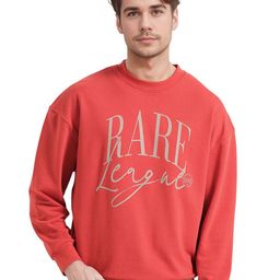 RARE RABBIT Men Typography Printed Cotton Sweatshirt-picture-42