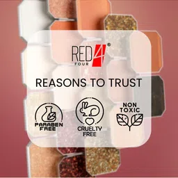 RED 4 Carnival Highly Pigmented Eyeshadow Palette - Shade-02 image 2