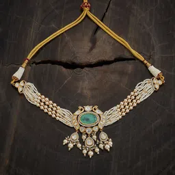 Kushal's Fashion Jewellery Layered Kundan Necklace-picture-15