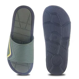FLITE Men Textured Slip-OnOpen Toe Flip Flops image 2