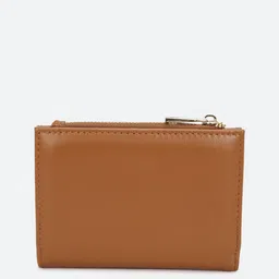 van heusen Women Brown Genuine Leather Wallet image 4