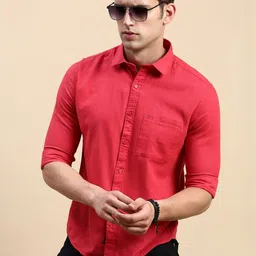 SHOWOFFFF Men Comfort Slim Fit Casual Shirt-picture-13
