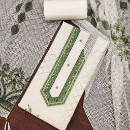 LeeliPeeri Designer Printed Unstitched Dress Material-picture-23