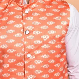 PRINTCULTR Printed Woven Nehru Jackets image 2