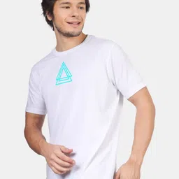 Greylongg Men Printed Applique T-shirt image 3