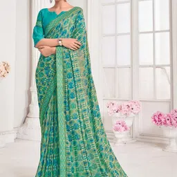 KALINI Abstract Printed Saree-image-87