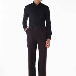 Jack & Jones Men Regular Fit Pleated Chinos Trousers image 3