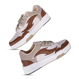 ZAYDN Men Colourblocked Lace-Ups Sneakers image 5