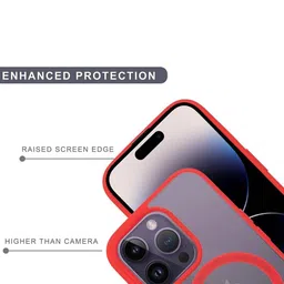 SPRIG Solid Printed iPhone 14 Pro Back Case Mobile Accessories image 3