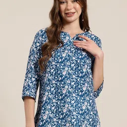 HERE&NOW Floral Print Kurti-picture-35