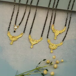 VEMISHTI Gold-Plated Mangalsutra image 1