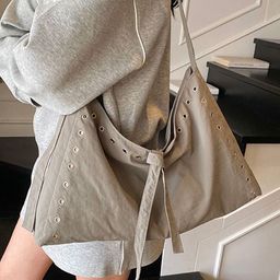 StyleCast x Revolte Structured Hobo Bag with Cut Work-picture-23