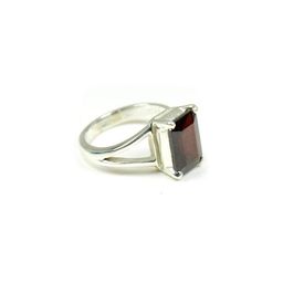 GenZcomplex Red Brass Garnet Finger Ring-picture-20
