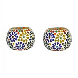 1ST TIME White & Red 2 Pieces Cylindrical Shaped Candle Holders-picture-38