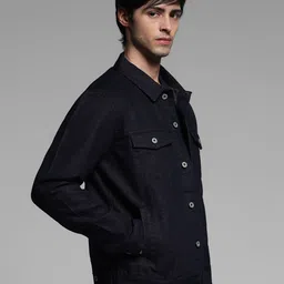 Jack & Jones Men Denim Jacket with Patchwork image 3