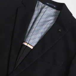 arrow Men Solid Single Breasted Formal Blazer image 3