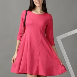 SHOWOFFFF Fit & Flare Mini Dress-picture-26