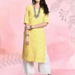 Ethnic basket Women Pack Of 2 Multicoloured Crepe Kurtas image 3