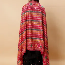 Moda Chales Ethnic Motifs Embroidered Dupatta with Phulkari image 2