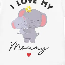 Lillypupp Infants I Love My Mommy Printed Cotton Bodysuit image 3