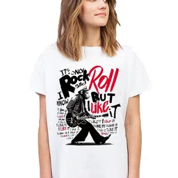 VLAM Women Printed Cut Outs T-shirt-image-53