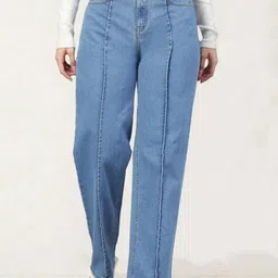 Kotty Women Straight Fit High-Rise Stretchable Jeans-picture-16