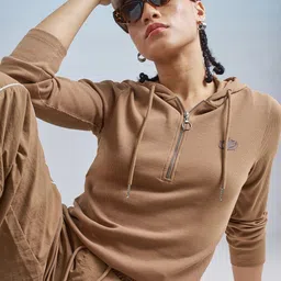 Street By Tokyo Talkies Women Ribbed Long Sleeves Cotton Top-picture-14