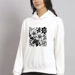 7 ISLANDS Women Printed Hooded Sweatshirt image 3