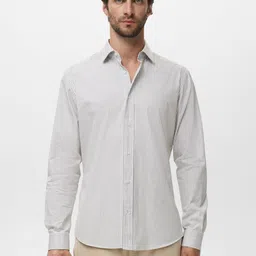 MANGO MAN Striped Casual Shirt-picture-18