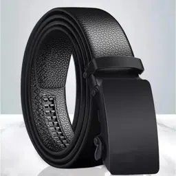 luxury leather Boys Casual, Evening, Formal, Party Black Texas Leatherite Belt-picture-10