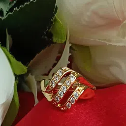 NIPSTec Stone-Studded Adjustable Finger Ring image 2