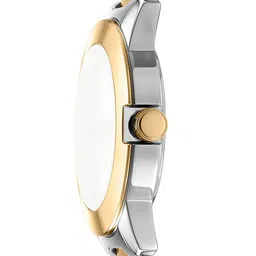 DKNY Women Brass Dial & Stainless Steel Bracelet Style Straps Analogue Watch DK1L021M0075 image 2