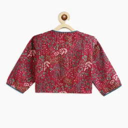 Campana Girls Printed Sequinned Ready to Wear Lehenga & Blouse With Dupatta image 3