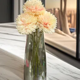 Akaar Pink 5 Pieces Chrysanthemum Artificial Flower image 2