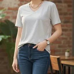 DressBerry Women Solid Tshirts-picture-26