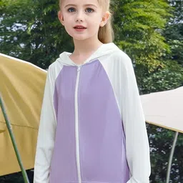 StyleCast x Revolte Girls Colourblocked Hooded Sweatshirt-image-75