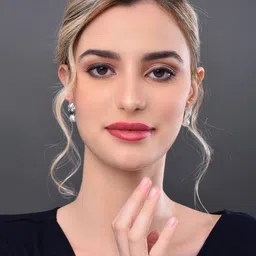 Reenisaa Oval Drop Earrings image 2