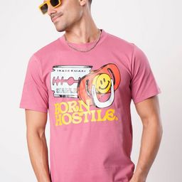 Bene Kleed Men Typography Printed Raw Edge T-shirt-picture-16